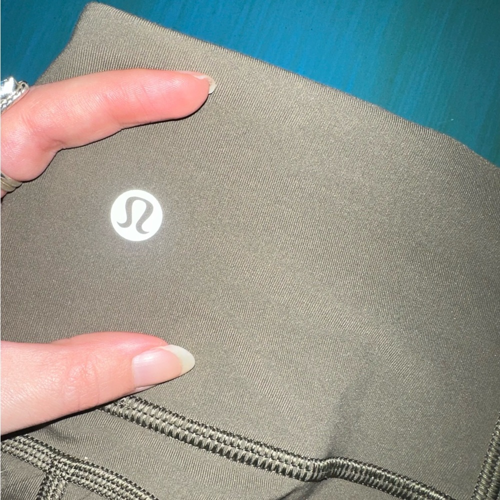Olive Green Lululemon Tights